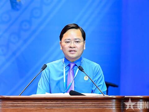 Đồng chí Nguyễn Anh Tuấn tái đắc cử Chủ tịch Tổng Liên đoàn Lao động Việt Nam khóa XIV, nhiệm kỳ 2026-2031