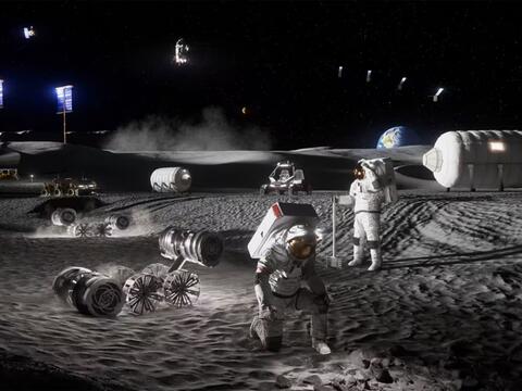 Tham vọng xây căn cứ lâu dài trên mặt trăng của NASA