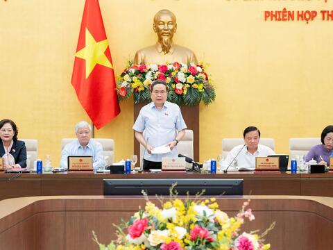 Ủy ban Thường vụ Quốc hội khai mạc phiên họp thứ 3