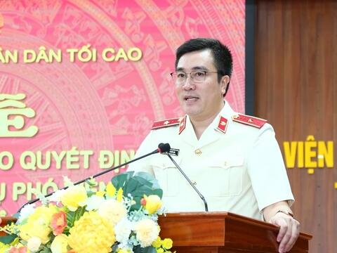 Ông Lê Đức Sơn giữ chức Phó Viện trưởng VKSND tỉnh Thanh Hóa