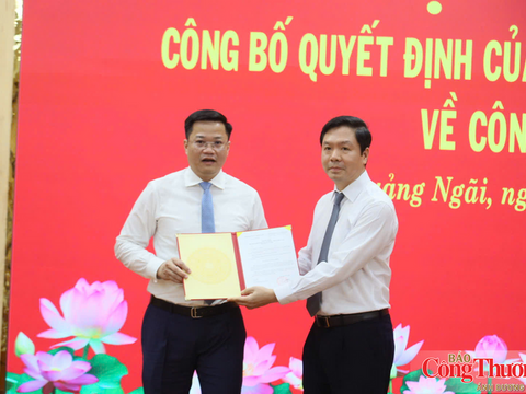 Quảng Ngãi có tân Phó Bí thư Tỉnh ủy