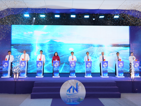 Khởi công Nhà máy điện mặt trời Dầu Tiếng 5