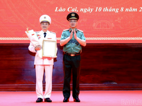 Đại tá Trịnh Khắc Cường giữ chức Giám đốc Công an tỉnh Lào Cai