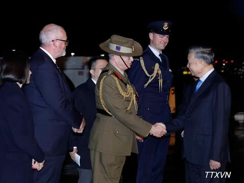 Tổng Bí thư, Chủ tịch nước Tô Lâm bắt đầu thăm cấp Nhà nước Liên bang Australia