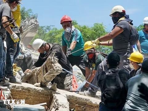 Động đất tại Colombia: Mexico và El Salvador triển khai cứu trợ khẩn cấp
