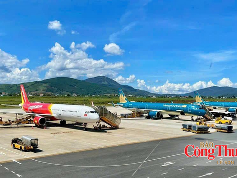 Sân bay Liên Khương đón 5 chặng bay trong ngày mở cửa trở lại