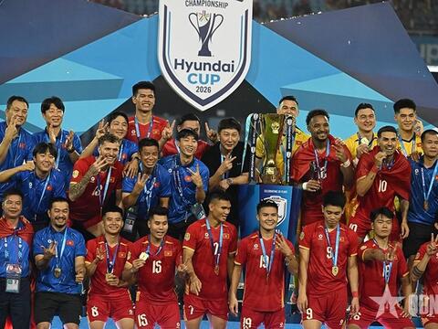 HLV Kim Sang-sik nói gì khi đội tuyển Việt Nam vô địch ASEAN Cup 2026?