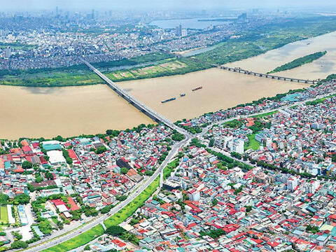 Hà Nội nghiên cứu điều chỉnh quy hoạch 11.418 ha hai bên sông Hồng