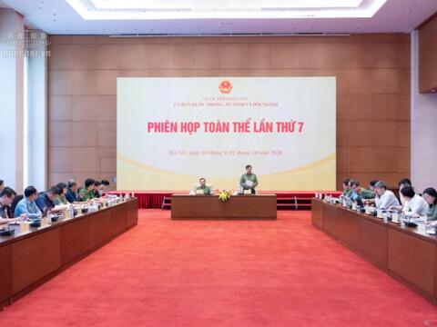 Ủy ban Quốc phòng, An ninh và Đối ngoại của Quốc hội tổ chức Phiên họp toàn thể lần thứ 7