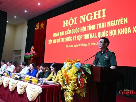Phó Thủ tướng Phan Văn Giang: Thái Nguyên cần giữ đà tăng trưởng từ 11%