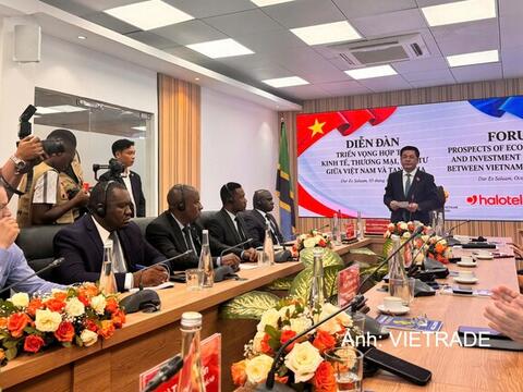 Việt Nam - Tanzania mở rộng dư địa hợp tác kinh tế, thương mại
