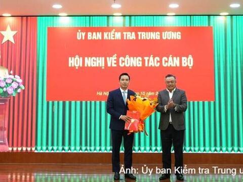 Đồng chí Trần Văn Phúc giữ chức Phó Chủ nhiệm Ủy ban Kiểm tra Trung ương