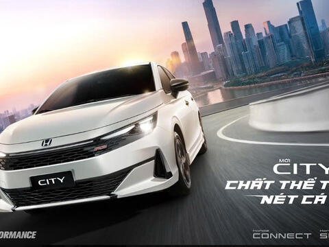 Honda City mới ra mắt, giá bán từ 539 triệu đồng
