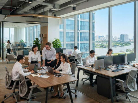 Mỹ và Ấn Độ dẫn đầu nhu cầu văn phòng linh hoạt toàn cầu