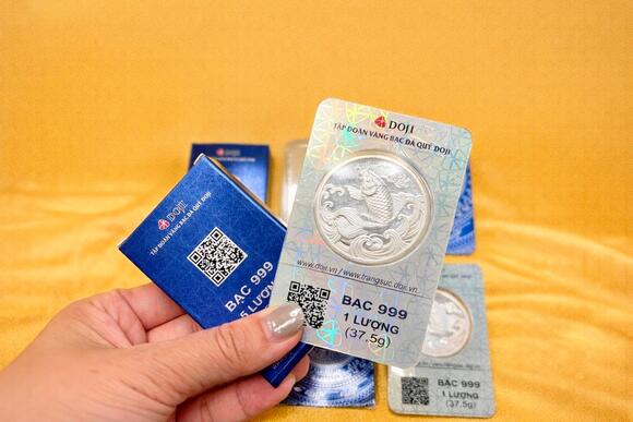 Sau Phú Quý, đến DOJI chính thức tham gia thị trường bạc