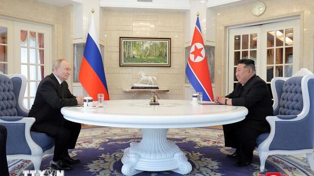 Tổng thống Putin đánh giá cao quan hệ hữu nghị với Triều Tiên