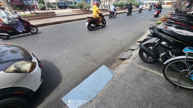 An Giang: Tái diễn tình trạng ô nhiễm môi trường do chim én tại Công viên Nguyễn Trung Trực