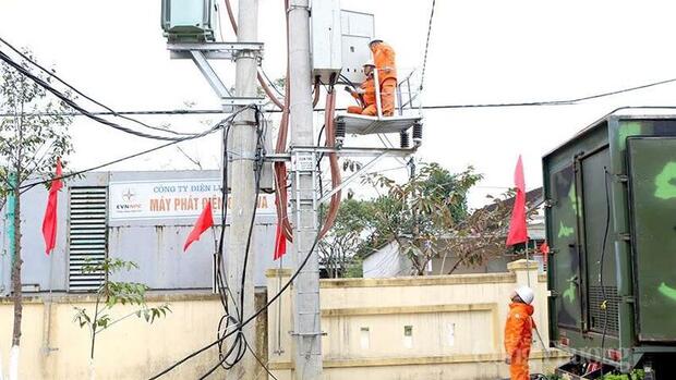 Hà Tĩnh: Đảm bảo cung cấp điện Tết tại các khu vực xung yếu