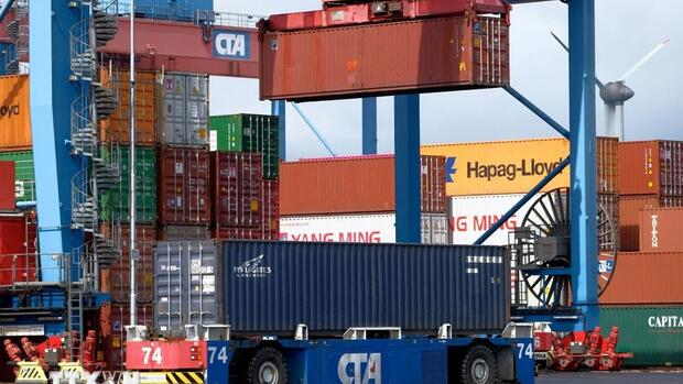 Trung Quốc trở lại vị trí đối tác thương mại lớn nhất của Đức