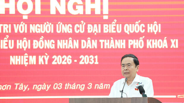 Chủ tịch Quốc hội Trần Thanh Mẫn: Ưu tiên gỡ nút thắt thể chế cho TP. Hồ Chí Minh