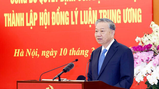 Tổng Bí thư Tô Lâm chủ trì Hội nghị công bố lập Hội đồng Lý luận Trung ương nhiệm kỳ 2026 - 2031