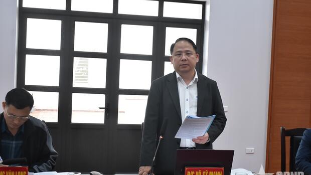 Đoàn kiểm tra, giám sát số 16 của Bộ Chính trị, Ban Bí thư làm việc với Ban Thường vụ Đảng ủy phường Tân Phong (Lai Châu)