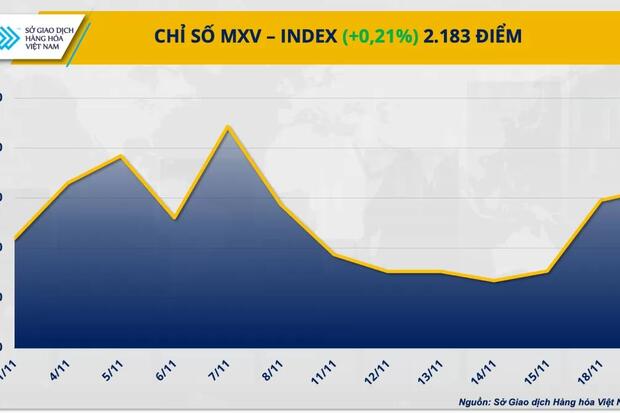 Thị trường hàng hóa hôm nay ngày 20/11: Sắc xanh bao phủ thị trường kim loại và năng lượng