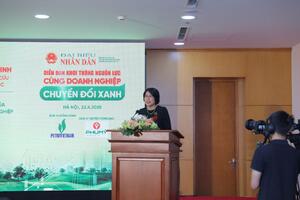 Khơi thông nguồn lực – Đồng hành cùng doanh nghiệp trên hành trình chuyển đổi xanh