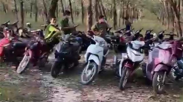 Đồng Nai: Triệt phá sòng bạc trong rừng cao su giáp ranh với TP Hồ Chí Minh - Ảnh 1. Đồng Nai: Triệt phá sòng bạc trong rừng cao su giáp ranh với TP Hồ Chí Minh - Ảnh 1.