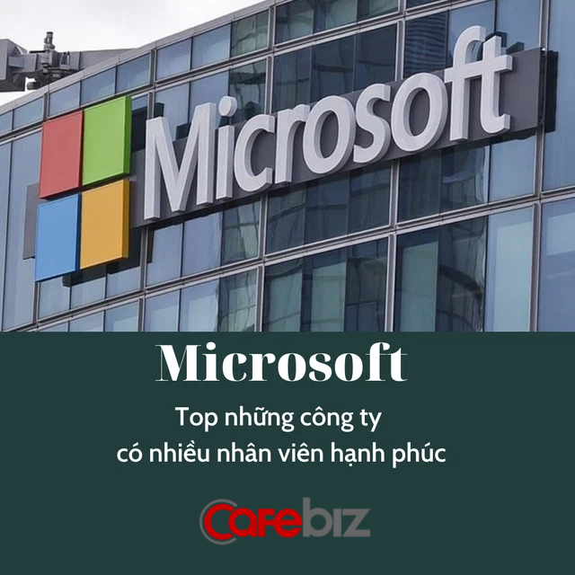 Sướng như làm việc ở Microsoft: Có con nhỏ được nghỉ 12 tuần có lương, nhân viện hạnh phúc top đầu thế giới  - Ảnh 2.