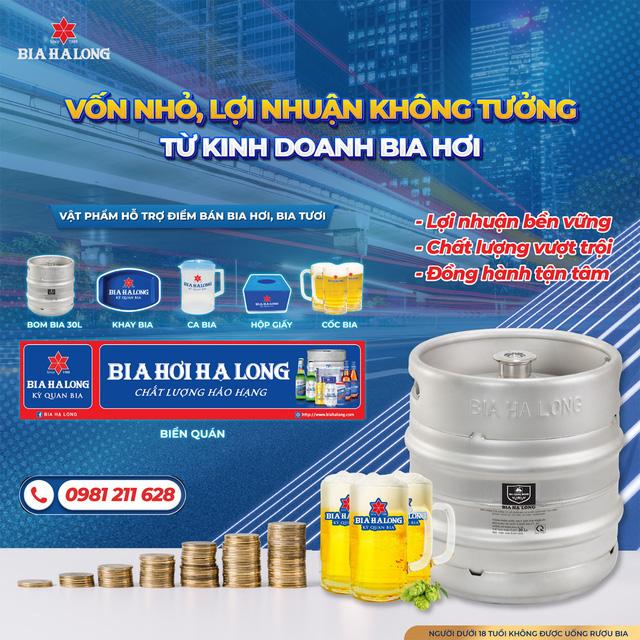 Đón đầu xu hướng kinh doanh hè 2022 cùng Bia hơi Hạ Long - Ảnh 2.