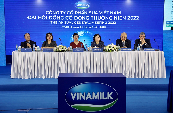 Đại hội đồng cổ đông của Vinamilk năm 2022 diễn ra dưới hình thức trực tuyến.