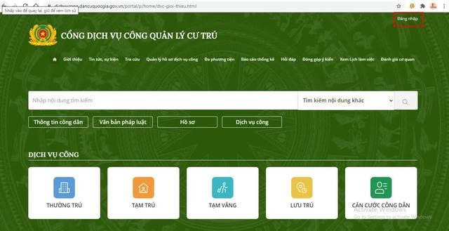 Cách đăng ký thường trú online tại nhà - Ảnh 1.