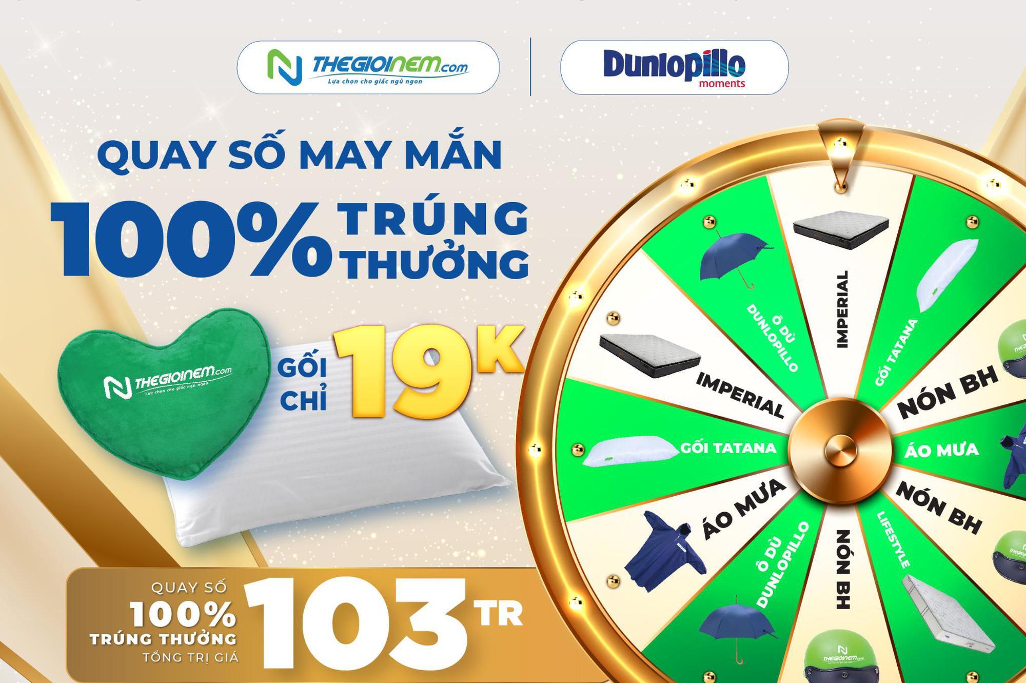 Ngày hội ra mắt nệm Dunlopillo độc quyền tại Thế Giới Nệm - Ảnh 2. Ngày hội ra mắt nệm Dunlopillo độc quyền tại Thế Giới Nệm - Ảnh 2.