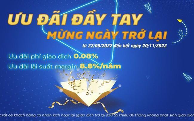 Ưu đãi đầy tay – Mừng ngày trở lại