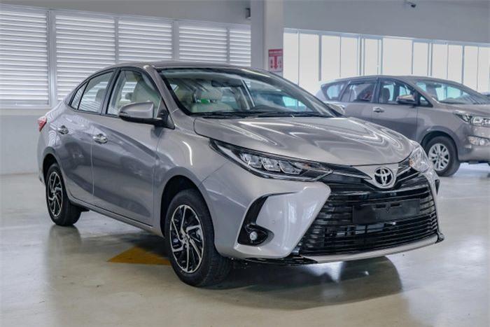 Toyota Vios được ưu đãi tiền mặt và phụ kiện. Ảnh: Vũ Huỳnh.