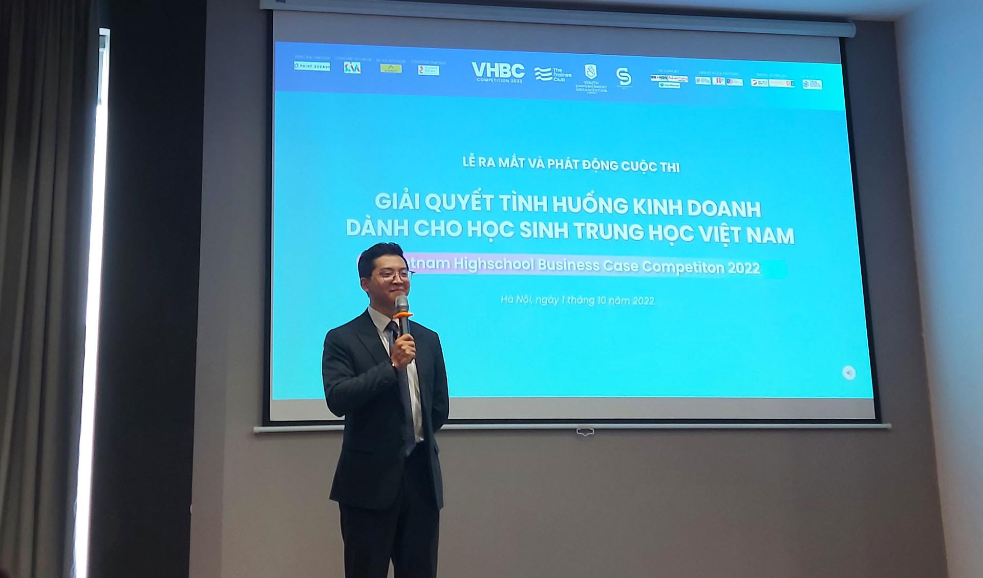 Lần đầu tại Việt Nam, học sinh cấp 3 được hóa thân làm CEO, CMO - Ảnh 1.