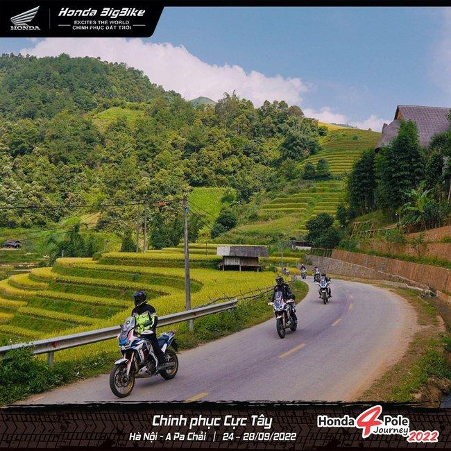 Cùng Honda Bigbike chinh phục cung đường hiểm trở ở cực Tây