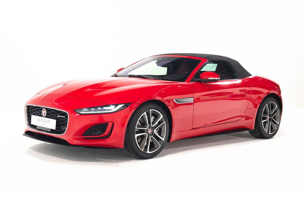 Jaguar F-Type Convertible.