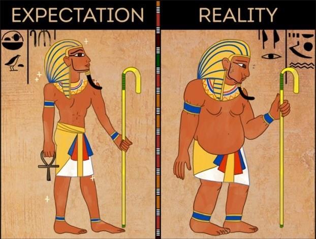 Các Pharaohs có xu hướng thừa cân. Ảnh: The Grunge.