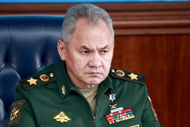 Bộ trưởng Sergei Shoigu. Ảnh: Reuters.