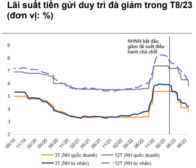 Dự báo mặt bằng lãi suất tiếp tục giảm, dòng tiền sẽ tiếp tục chảy vào chứng khoán? - Ảnh 2.