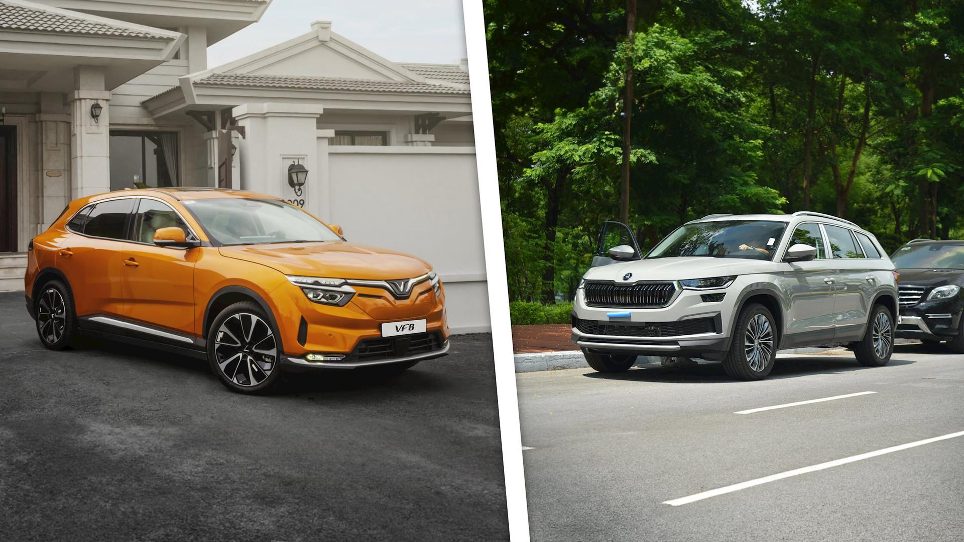 Xe cho gia đình: Chọn xe điện VinFast VF 8 hay xe mới Skoda Kodiaq? - Ảnh 7.