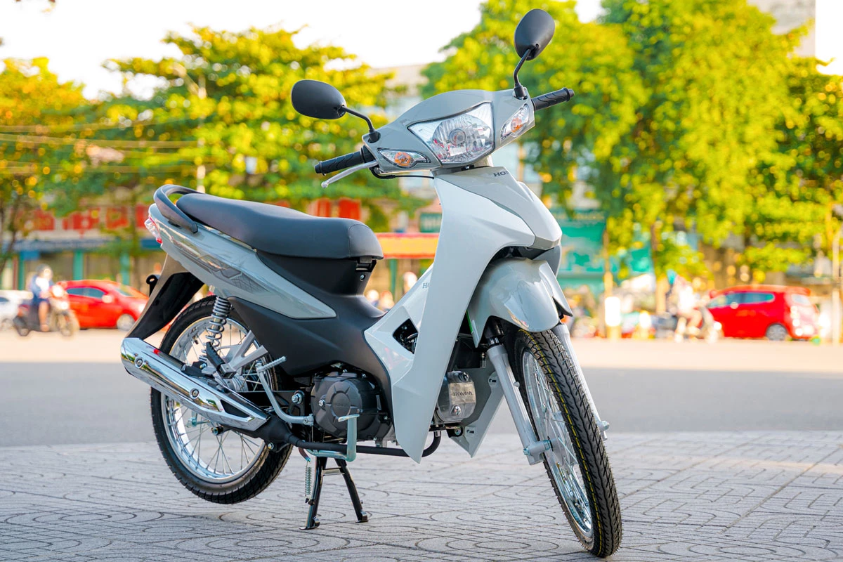 Honda Wave Alpha phiên bản cổ điển.