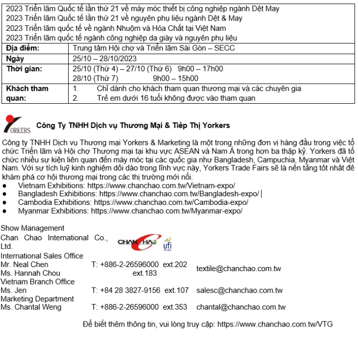 Nâng tầm ngành dệt may Việt Nam - VTG ra mắt vào 25/10 - Ảnh 1.