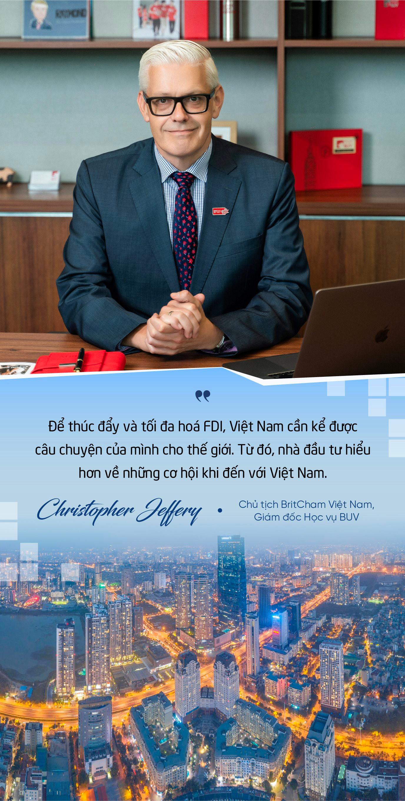 Chủ tịch BritCham từ bỏ ngôi trường top 10 thế giới đến Việt Nam ‘xây lại từ đầu’: Từ ‘vùng đất lạ’, Việt Nam đang vươn mình thành người chơi chính trong thu hút FDI toàn cầu - Ảnh 5.