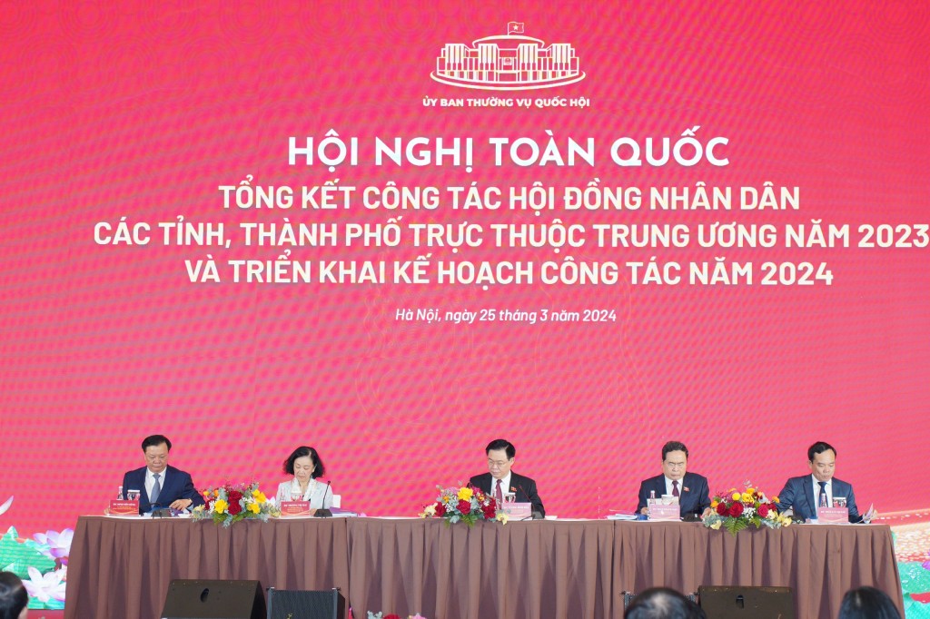 Hôm nay, diễn ra Hội nghị toàn quốc tổng kết công tác HĐND