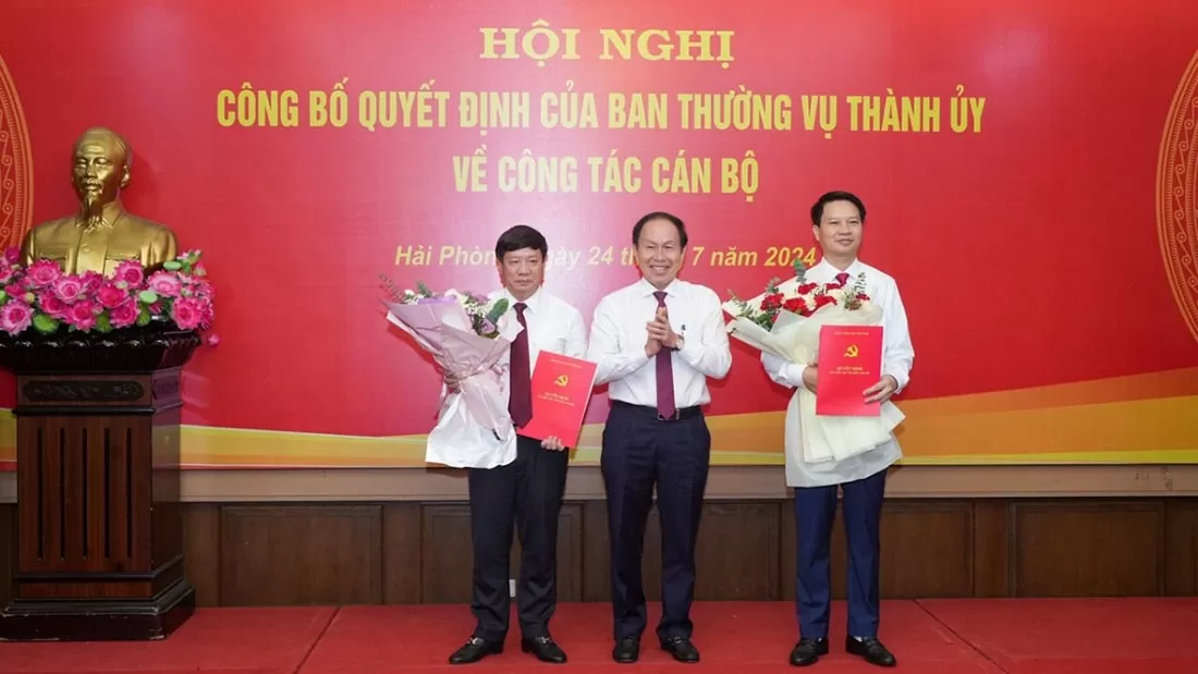 Bổ nhiệm nhiều lãnh đạo mới tại Quảng Ninh, Hải Phòng