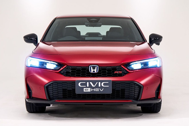 Honda Civic 2025 nhận cọc tại Việt Nam: 3 bản, thiết kế mới, thêm động cơ hybrid cạnh tranh Corolla Altis- Ảnh 2.