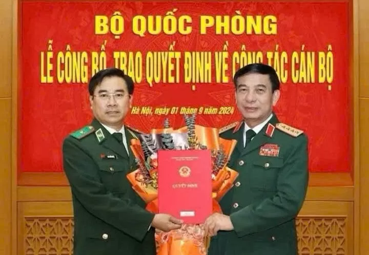 Bộ Quốc phòng công bố quyết định thăng quân hàm Thiếu tướng đối với Cục trưởng Cục Trinh sát Võ Tiến Nghị